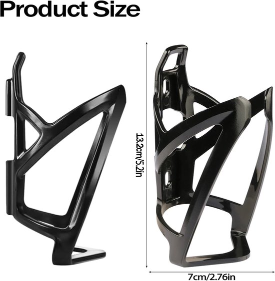 Bidonhouder voor de fiets - Set bidonhouders voor de fiets - Eenvoudig te installeren fietsuitrusting - Voor MTB - Racefiets - Fiets (2 stuks) — afbeelding 5