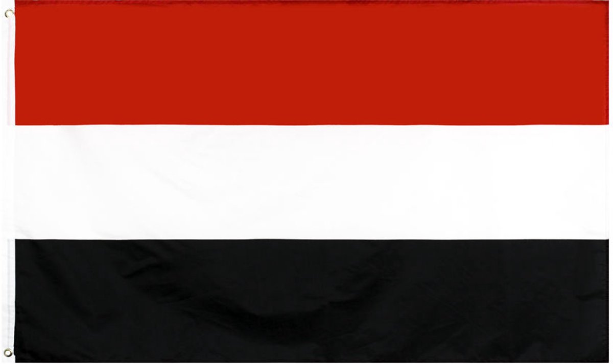 Jemenitische vlag - Vlag van Jemen - Jemen vlag - Yemen - Yemen vlag - Jemen - 150/90CM - CHPN