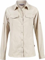 Life-Line Jessica Dames Anti-insect Blouse In Beige - Maat: 42