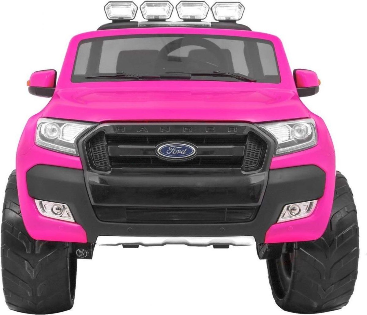 Ford - Voiture électrique enfant Ford Mustang rose