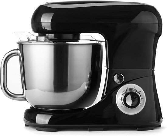 Zavira® Keukenmachine - Keukenrobot - Mixer - 5 Liter - Zwart van Zavira — afbeelding 2