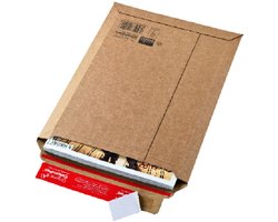 2x ColomPac kartonnen verzendenvelop A4 – 235x340x35 mm – met plakstrip & scheurstrip – stevige boekverpakking – FSC-gecertificeerd Robuuste kartonnen A4-envelop - combi-deal: 2 stuks | CP 010.04 formaat 235 x 340 x 35 mm minigolf