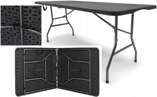 Houten klaptafel/ bank - Helene Livingstyle