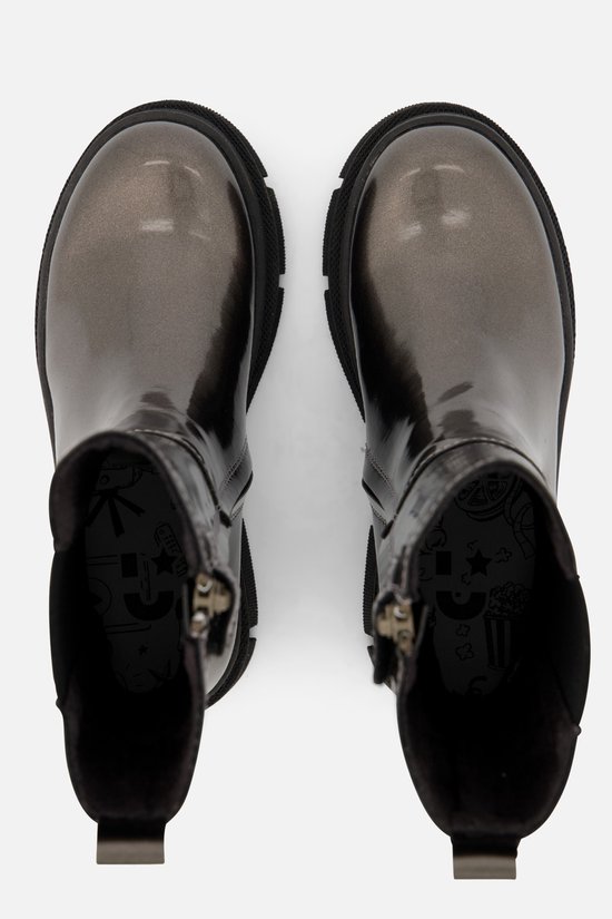 Bottes Chelsea Muyters Cuir argenté - Taille 35