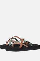 Teva W Olowahu Slippers pour femmes - Multicolore - Taille 42