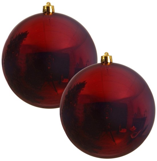 Glazen kerstballen 44 st | Lichtgoud | 5-8 cm | In koffer | It's al