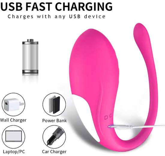 Vibrators voor Vrouwen met App Control - Sex Toys voor Vrouwen Koppels - G Spot Bullet Vibrator met 10 Vibratie Standen- Clitoris Stimulator - Dildo Vibrator Realistisch - Seksspeeltjes - Erotiek - Vibrerend Ei - Anale Speeltjes