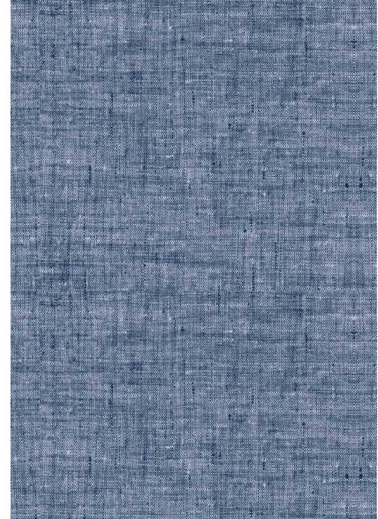 Zohome Dekbedovertrek Lino - Effen Bedlinnen - 140x220 - Blauw - Dekbedhoes van 100% Katoen van Zohome — afbeelding 2