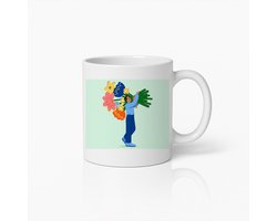 Nevolis® | koffiemok 330ml met Uniek Design | Ontwerp Jouw Eigen Mok | Handgemaakt Cadeau voor Koffieliefhebbers | Gepersonaliseerd op Aanvraag | Enkel of Grote Bestelling
