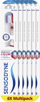 x6 SENSODYNE TB SENSIBILITÉ & GOMME DOUCE