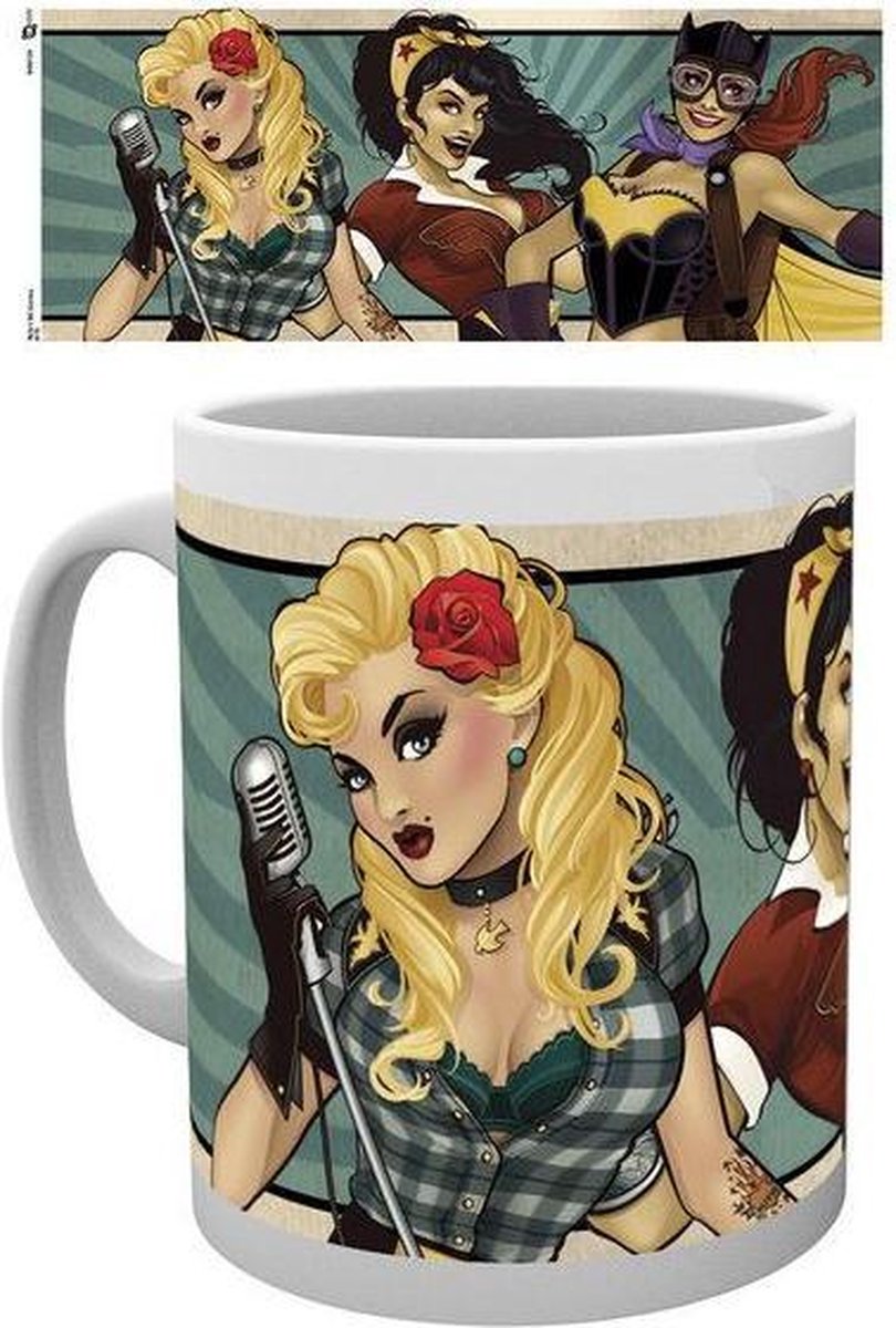 DC COMIC - Mug - 300 ml - Bombshells Trio
