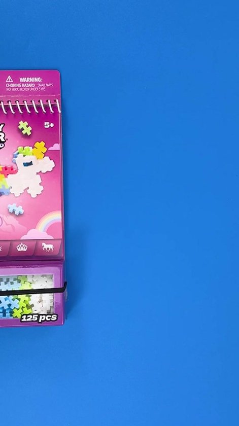 Plus-Plus Activity Pad – Puzzle by Number - Oceaan - 3991 - Bouwspeelgoed en puzzel - Constructiespeelgoed - Set met bouwstenen - Vanaf 5 jaar