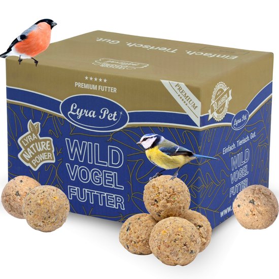 200 stuks. Lyra Pet® mezenbolletjes zonder net, 90 g per stuk = 18 kg