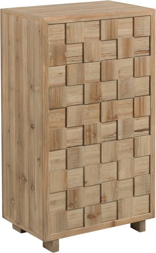 Betekenis peddelen Uil Duverger Blocks design - Ladenkast - rechthoekig - 5 laden - houten blokjes  deco | bol.com