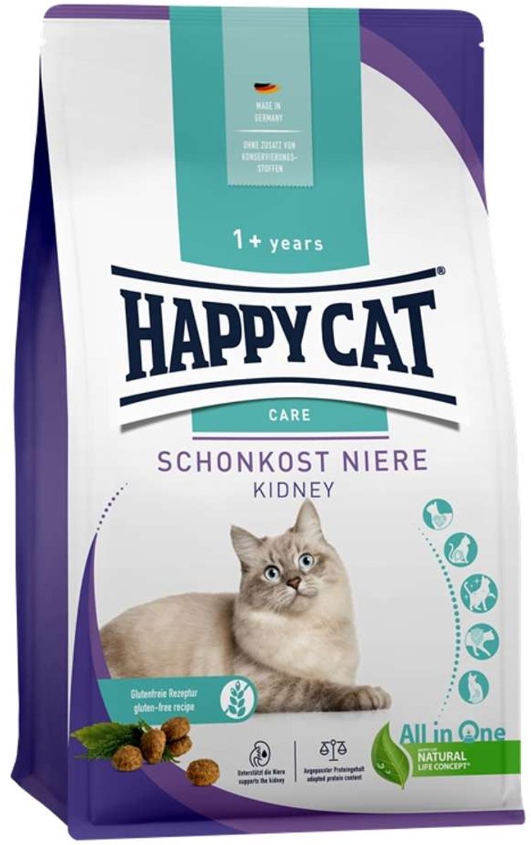 Happy Cat Schonkost Niereal Sensitive Kattenvoer 1,3 KG
