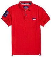 Superdry - Heren Polo - Pique - Rood