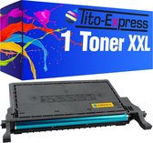 PlatinumSerie® 1 XL toner cyaan alternatief voor Samsung CLP-610 CLP-C660B