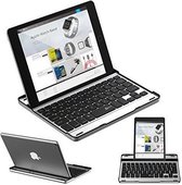 iPadspullekes iPad Air 2 hoes met toetsenbord aluminium grijs