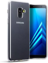 Hoesje voor Samsung Galaxy A8 (2018), gel case, doorzichtig