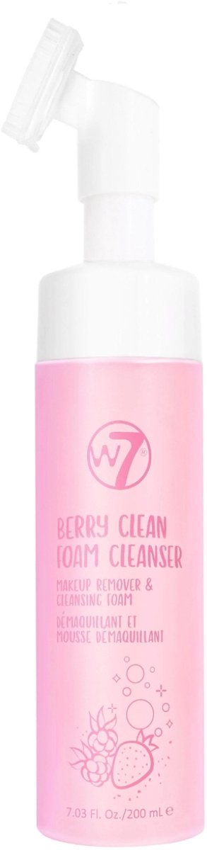 W7 Berry Clean Foam Cleanser - 200 ml