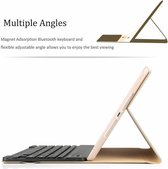 iPad Mini 5 Toetsenbord hoes - Afneembaar bluetooth toetsenbord - Sleep/Wake-up functie - Keyboard - Case - Magneetsluiting - QWERTY - Goud