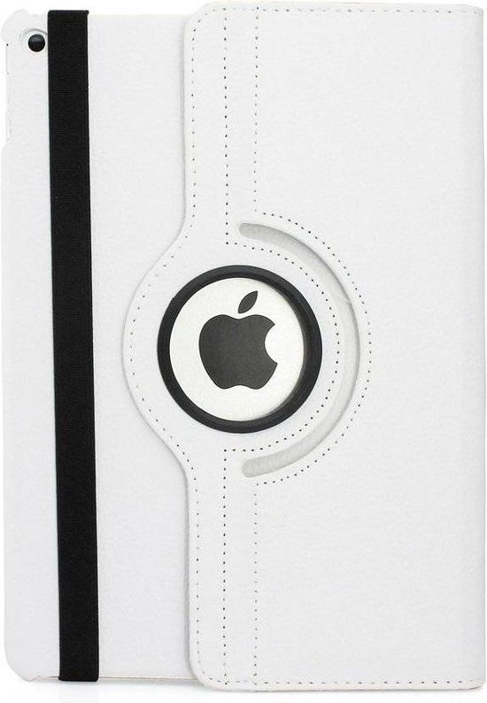 Coque iPad Air 360 degrés en cuir blanc