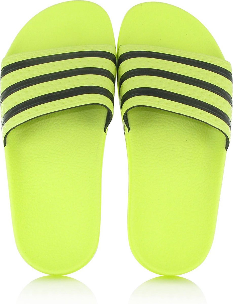 Adidas neon slippers Outlet