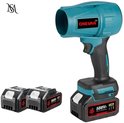 Draadloos, Met 2x 12000 MAh Accu's, Tot 120 Km/u Wind