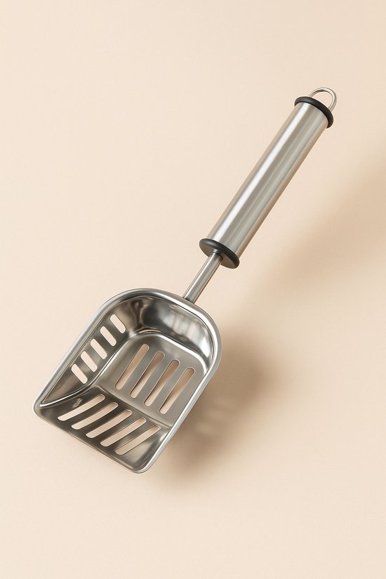 Flamingo Ian - Pelle à Litière pour Chat Chats - Pelle à Litière Ian Inox 31,5x14,2x4cm - 1pc