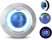 Ortho® - Globe flottant magique - Accessoire de bureau unique - Veilleuse - Eclairage LED - Globe magnétique - Groot modèle
