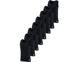 8-pack adidas V-Hals T-shirt Heren V-Hals Katoen
