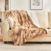 EMME Sherpa Queen Size ultrazachte, warme deken voor bed en sofa - 152