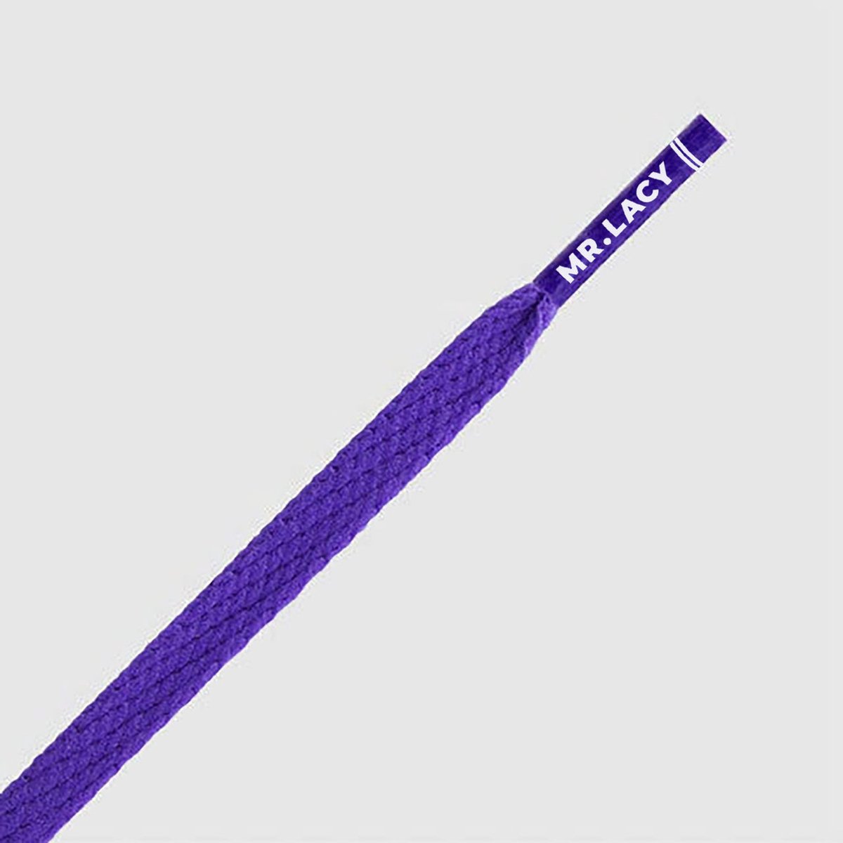 8 mm x 90 cm Plat Violet - Mr.Lacy Smallies sneakerveters