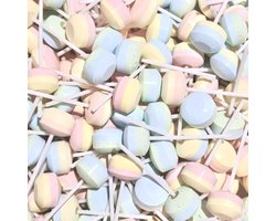 Candy Dou Dextrose lolly 10g x 100 stuks per zak - uitdeelsnoep
