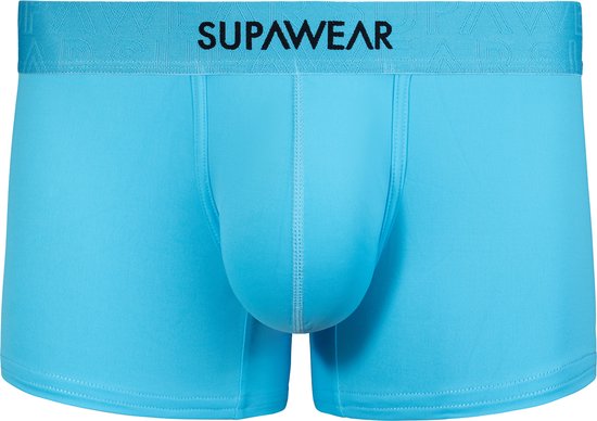 SUPAWEAR Neon Trunk Blue Fluo - TAILLE S - Sous-vêtements Homme - Boxer pour Homme - Boxer Homme