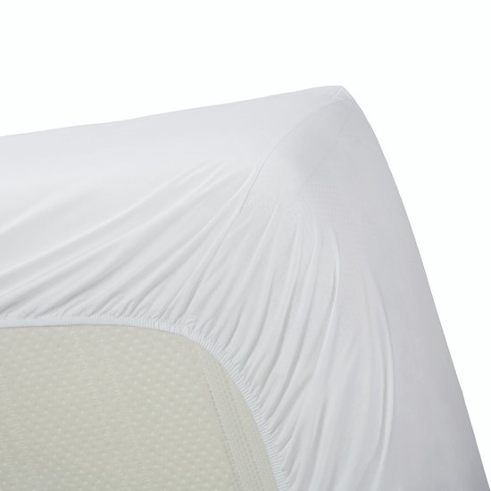 Linolux Hoeslaken Topper Katoen Perkal White 180x210 Bol linolux-hoeslaken-topper-katoen-perkal-white-180x210-bol