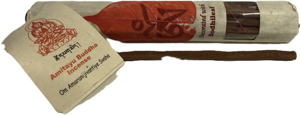 Ruben Robijn Tibetaanse wierook Amitayu - Tibetan Incense - wierookstokjes - Bodhileaf n.n.b