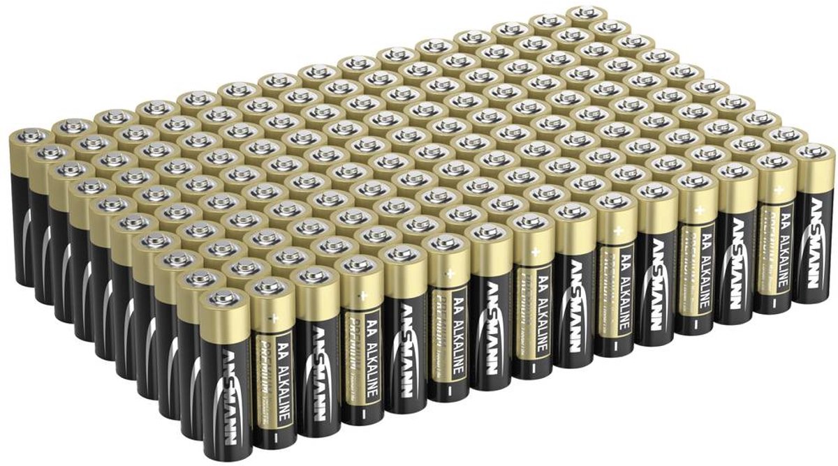 Ansmann 1502-0026-510 AA batterij (penlite) Alkaline 1.5 V 150 stuk(s)
