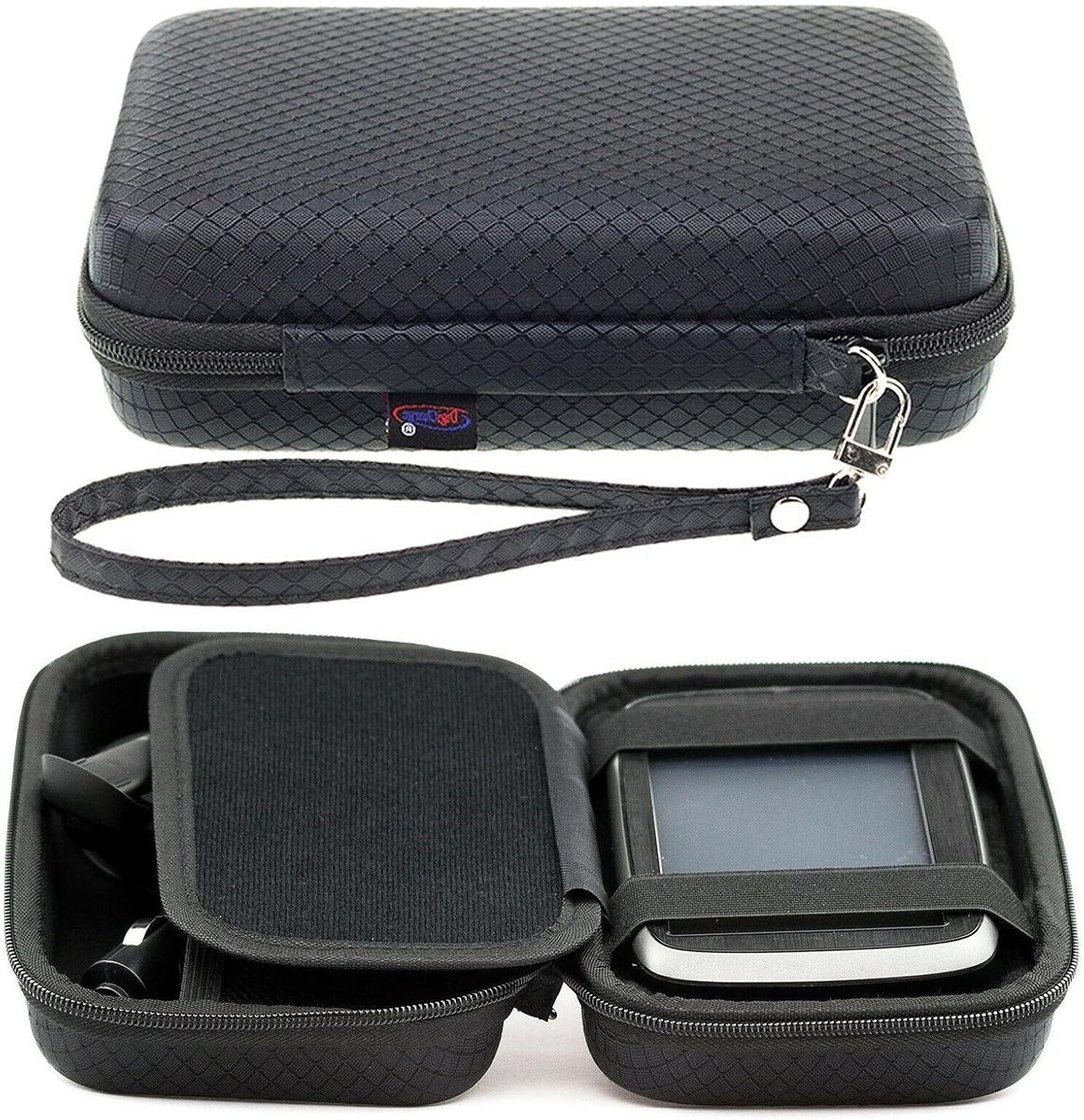 Navigatietas voor display van 6 inch (15.7 cm) - Waterdichte GPS-tas van PU-materiaal