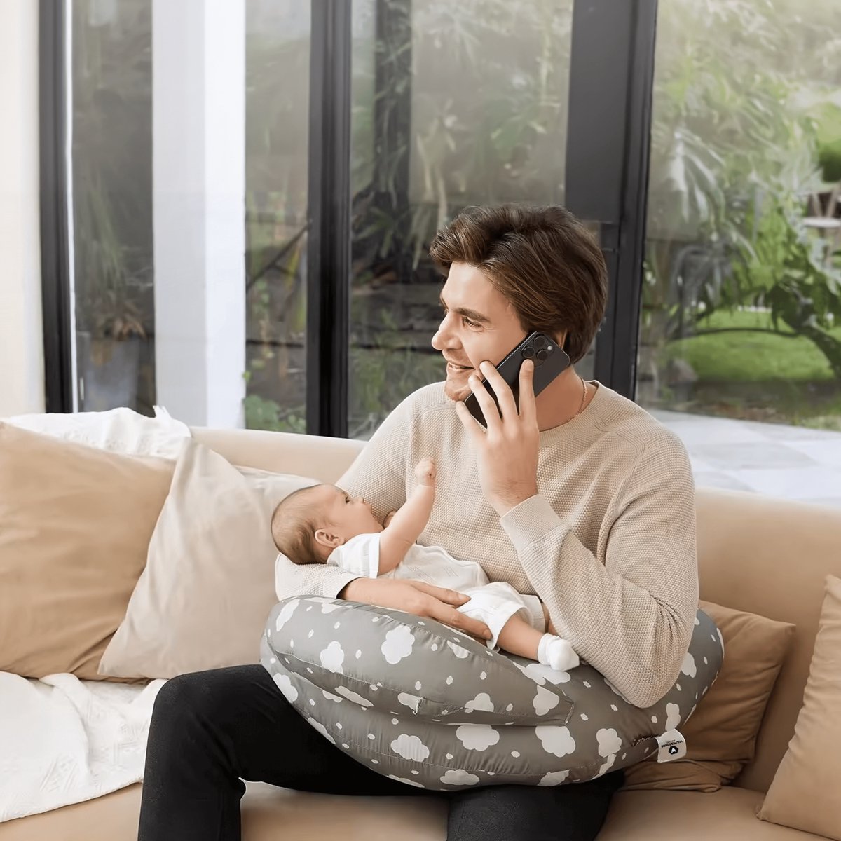 Vulpes Goods® BabyCare - Voedingskussen - Zwangerschapskussen incl. afneembare hoes - 3in1 - Uniek Design — cadeau in Cadeau-ideeën - foto 7