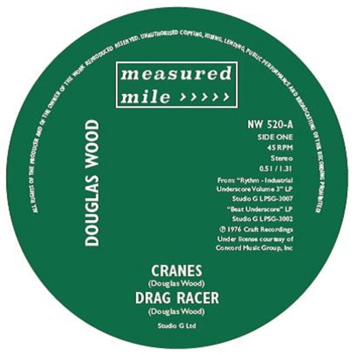 Cranes/Drag Racer/Sprocket Shuffle