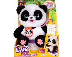 Little Live Pets - My Baby Panda Chuchu - Interactieve knuffelpanda