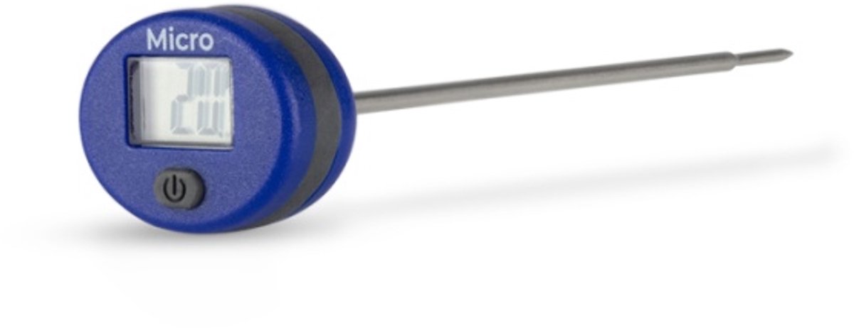 ETI - Micro Pocket Thermometer - Handzame Borstzak-Thermometer - IP65 Waterdicht - Blauw
