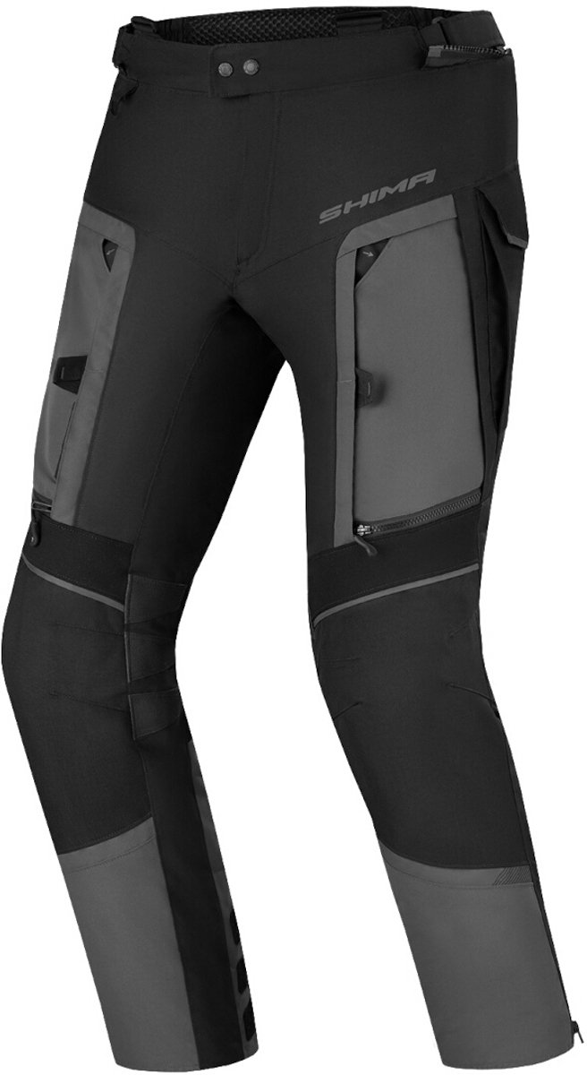 SHIMA Hero 2.0 Waterproof Zwart Grijs Textiele Motorbroek - Broek