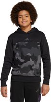 adidas Sportswear Seasonal Essentials Camo Fleece Hoodie Kids - Kinderen - Zwart
