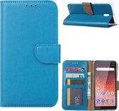 Ntech Nokia 1 Plus Portemonnee Hoesje / Book Case - Turquoise