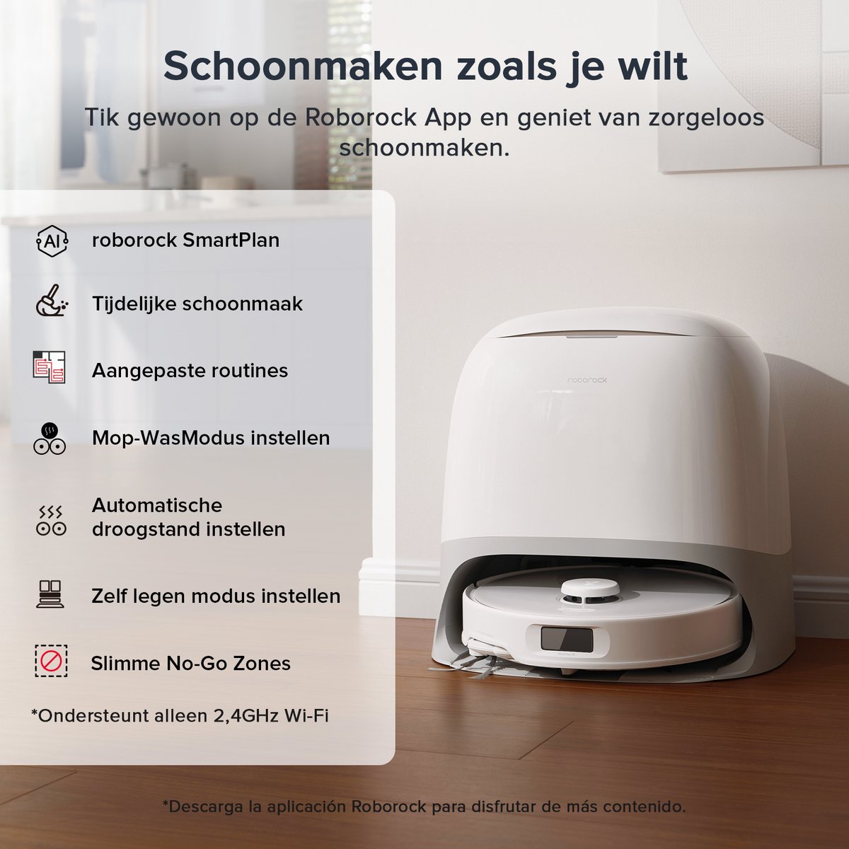 Roborock Qrevo Curv - Premium Dweelstofzuiger thumbnail 6