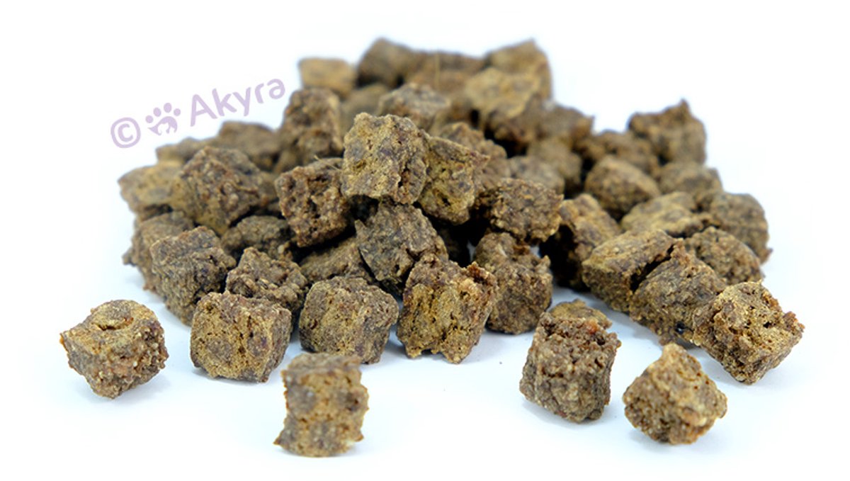 Akyra Trainingsblokjes Eend - Natuurlijk gedroogde hondensnacks - 200 gram