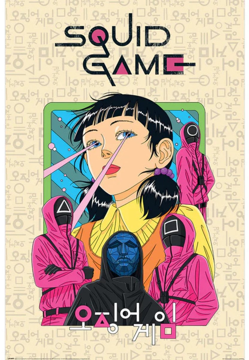 Pyramid Poster Squid Game - 2 - Seoyoung 61x91,5cm Divers