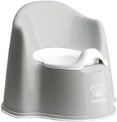 BabyBjörn Plaspotje Zetel - Grijs-Wit
